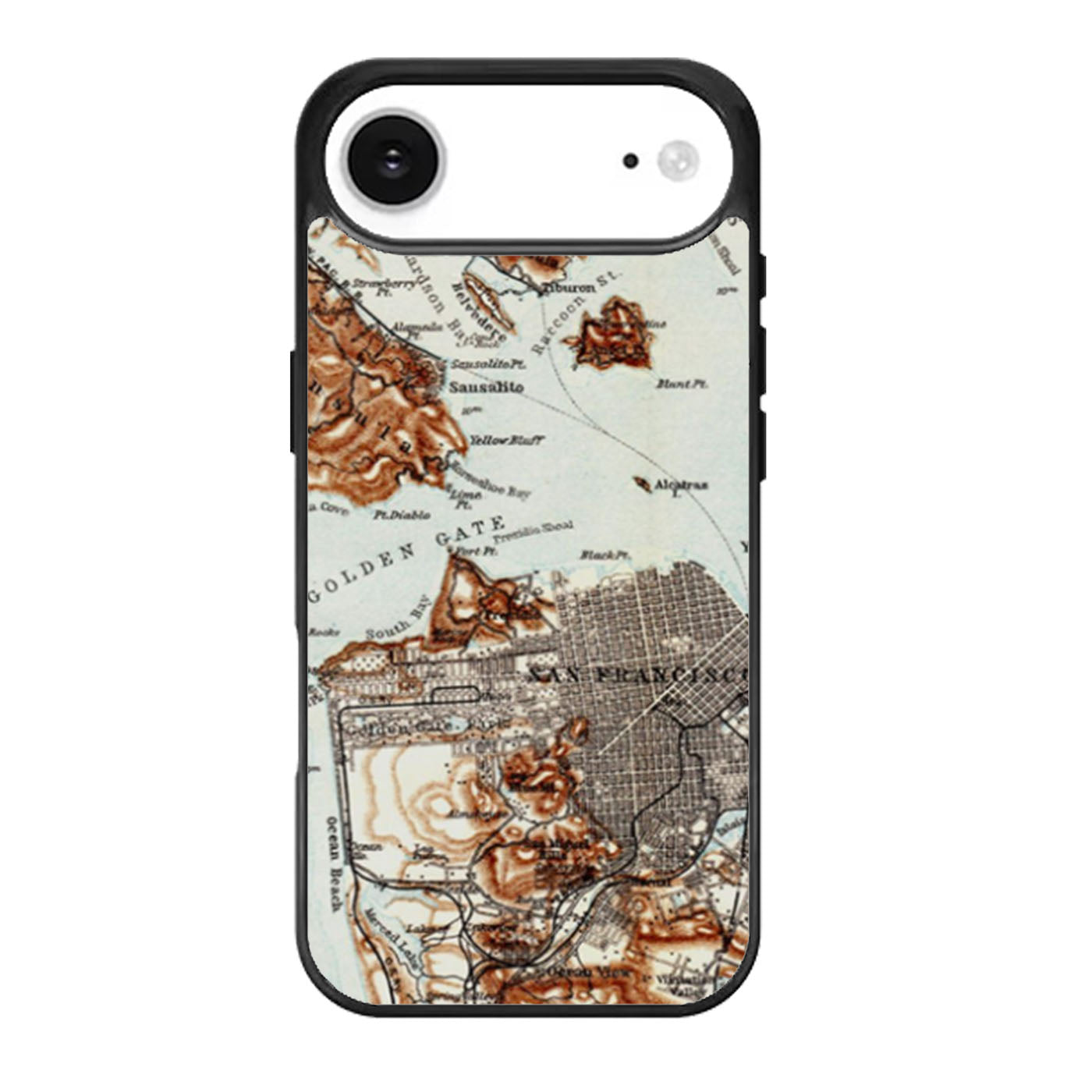 San Francisco Vintage Map iPhone Air Case