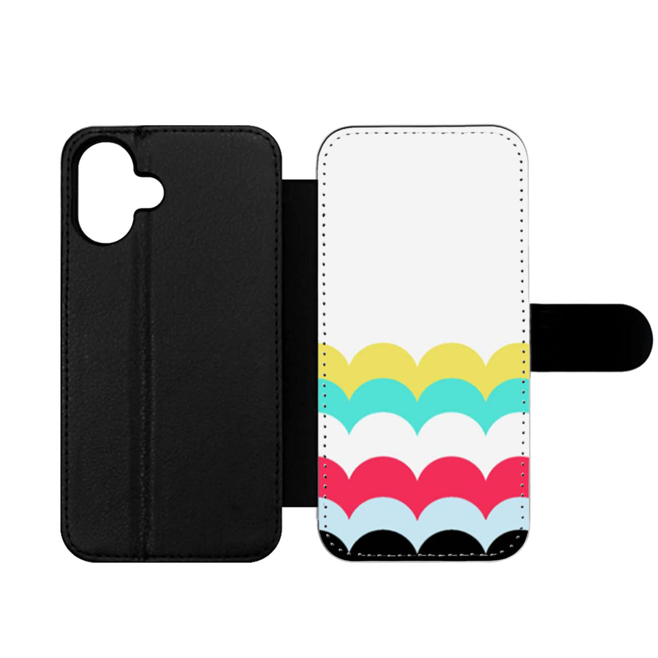 Scallop Collection Wallet iPhone Case