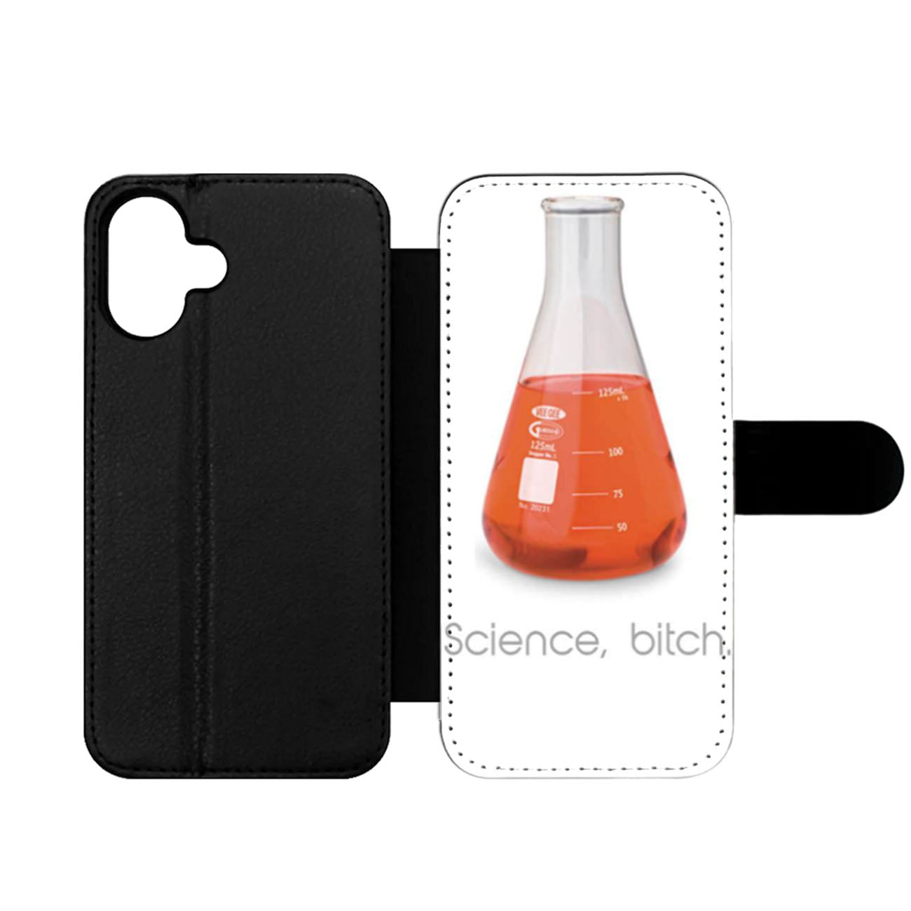 Science Bitch Wallet iPhone Case