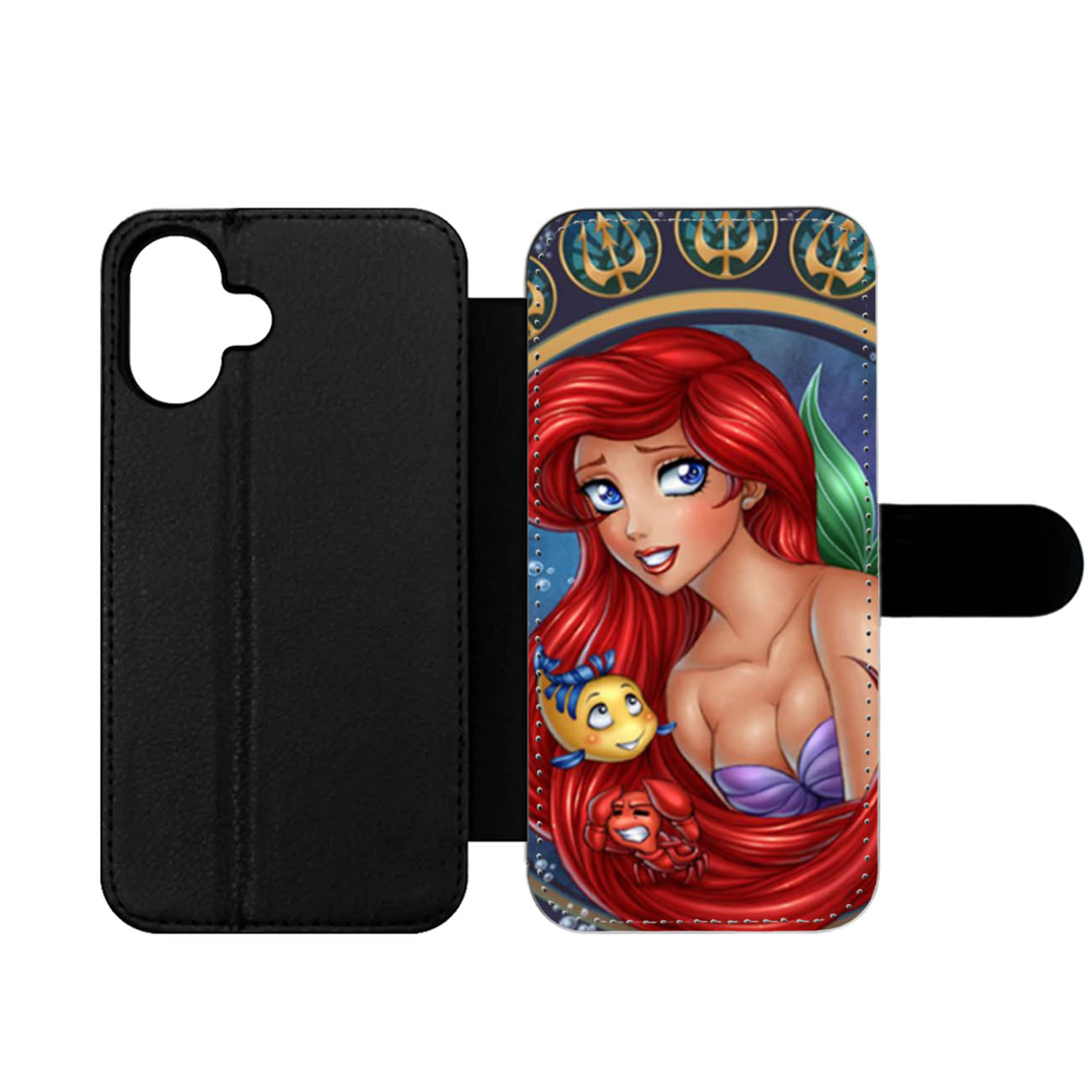 Sexy Little Mermaid Wallet iPhone Case