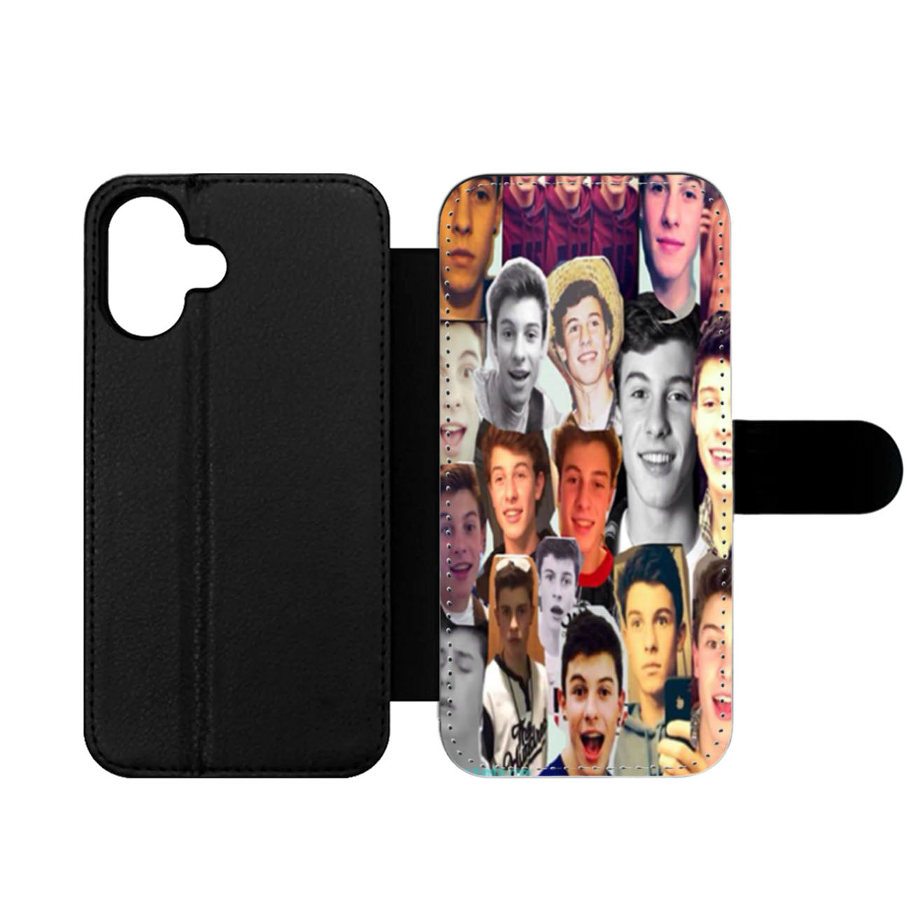 Shawn Mendes Collage Photo Wallet iPhone Case