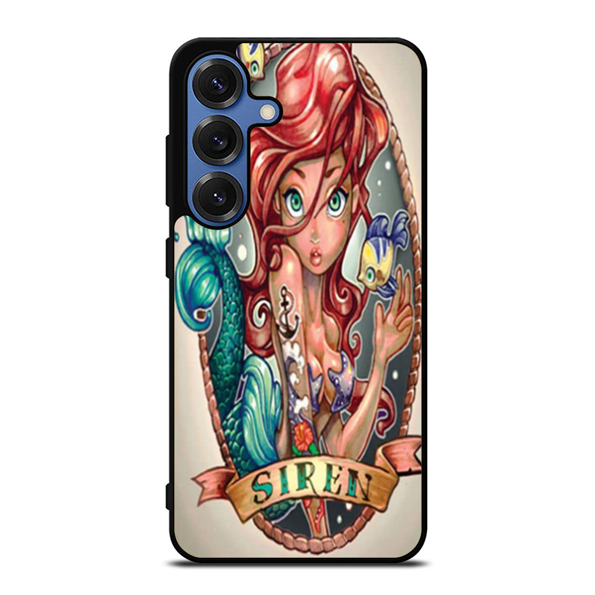 Siren Princess Tattoos Samsung S25 Ultra Case