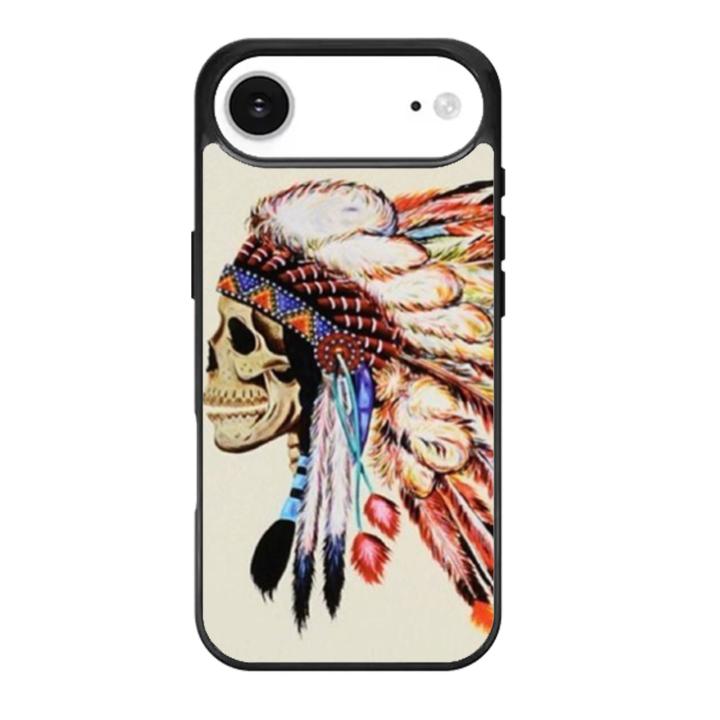Skull Indian Chief Feather iPhone Air Case
