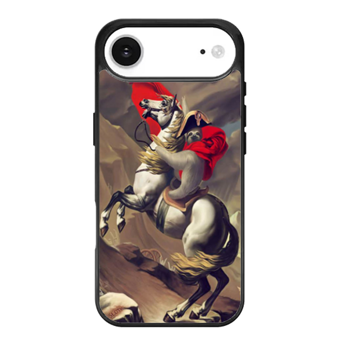 Sloth Napoleon Riding a Horse iPhone Air Case