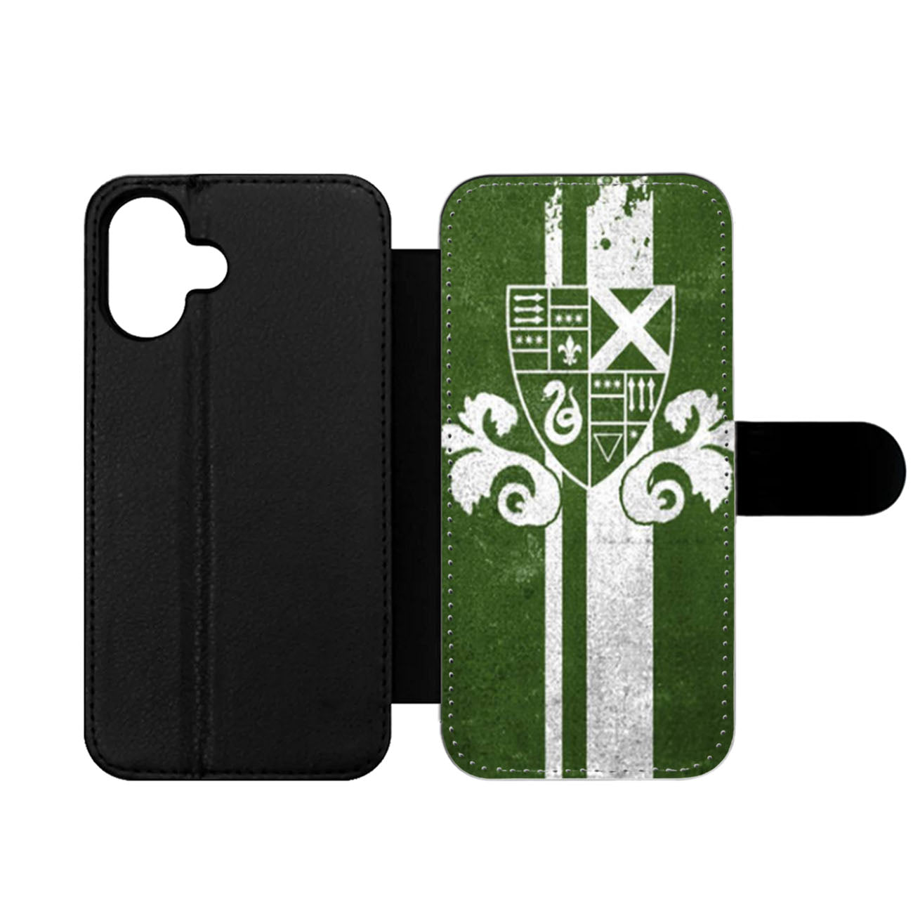 Slytherin Team Captain Quidditch Wallet iPhone Case