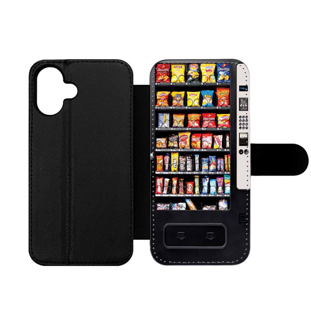 Snacks Vending Machine Wallet iPhone Case