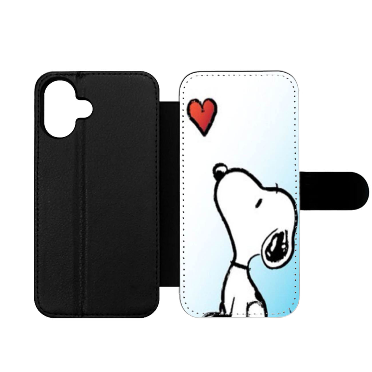 Snoopy Love Wallet iPhone Case