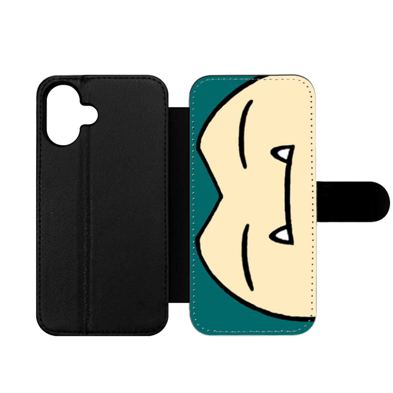 Snorlax Or Kabigon Wallet iPhone Case