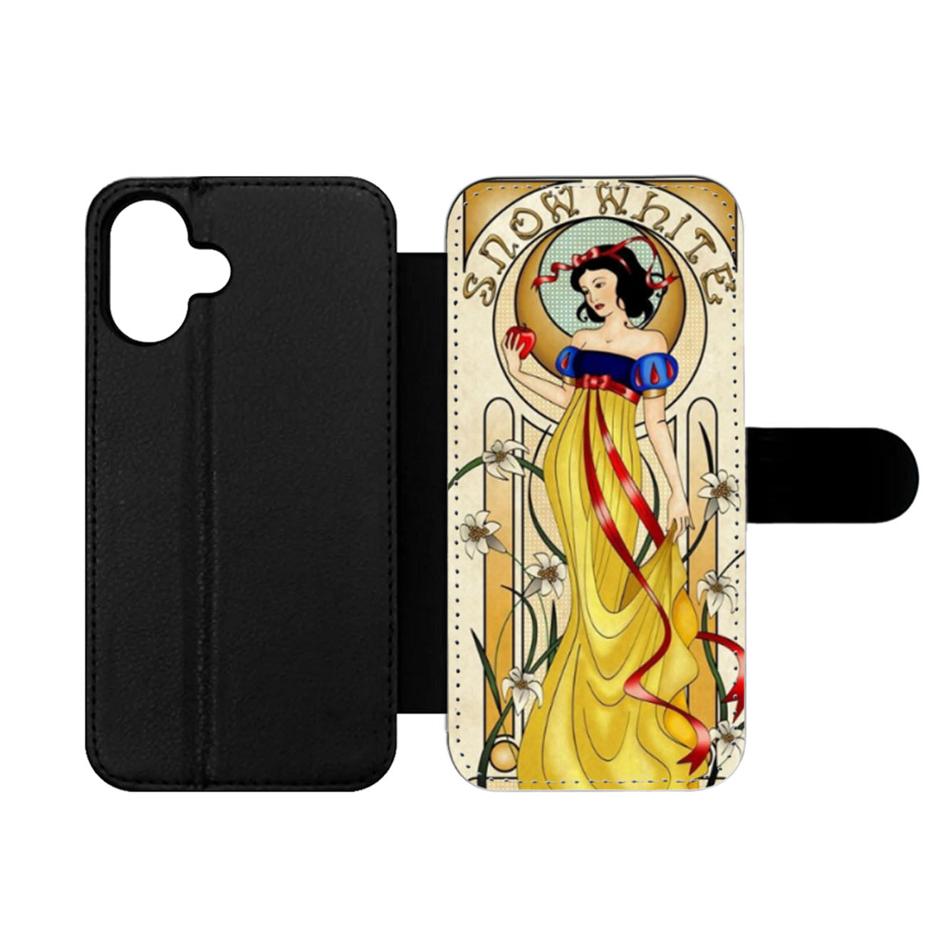 Snow White Fan Art Wallet iPhone Case