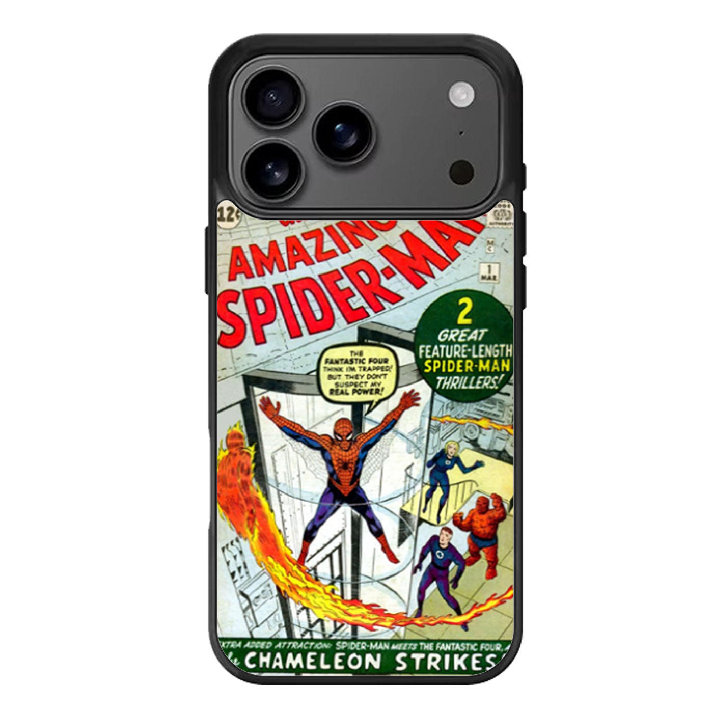 Spiderman Comic iPhone 17 Pro Max Case
