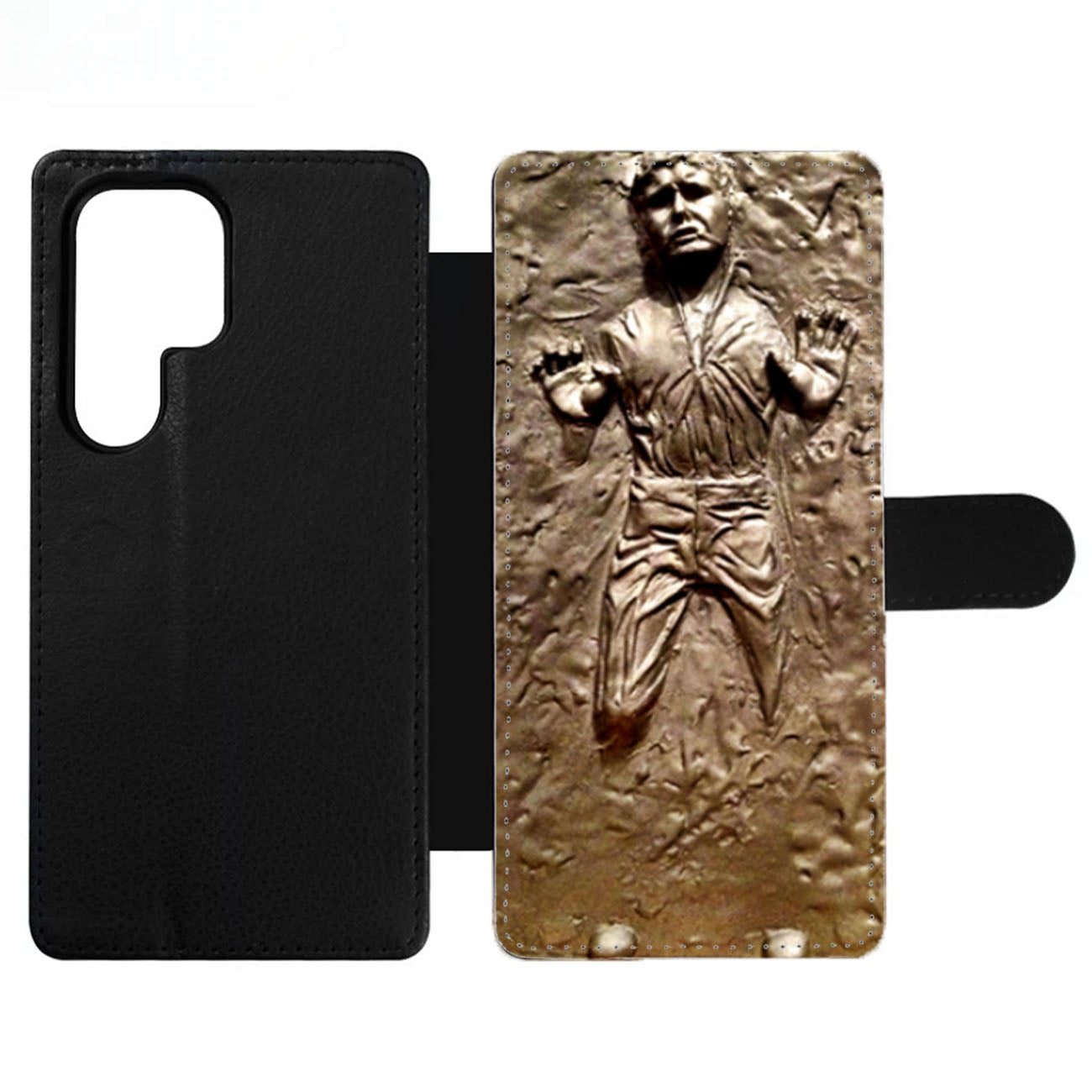 Star Wars Han Solo Frozen in Carbonite Wallet Samsung Case