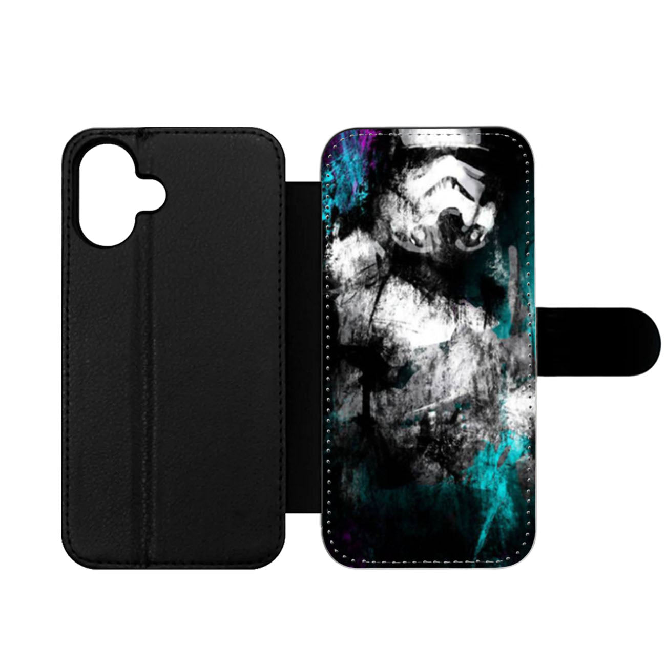 Star Wars Stormtrooper Art Wallet iPhone Case