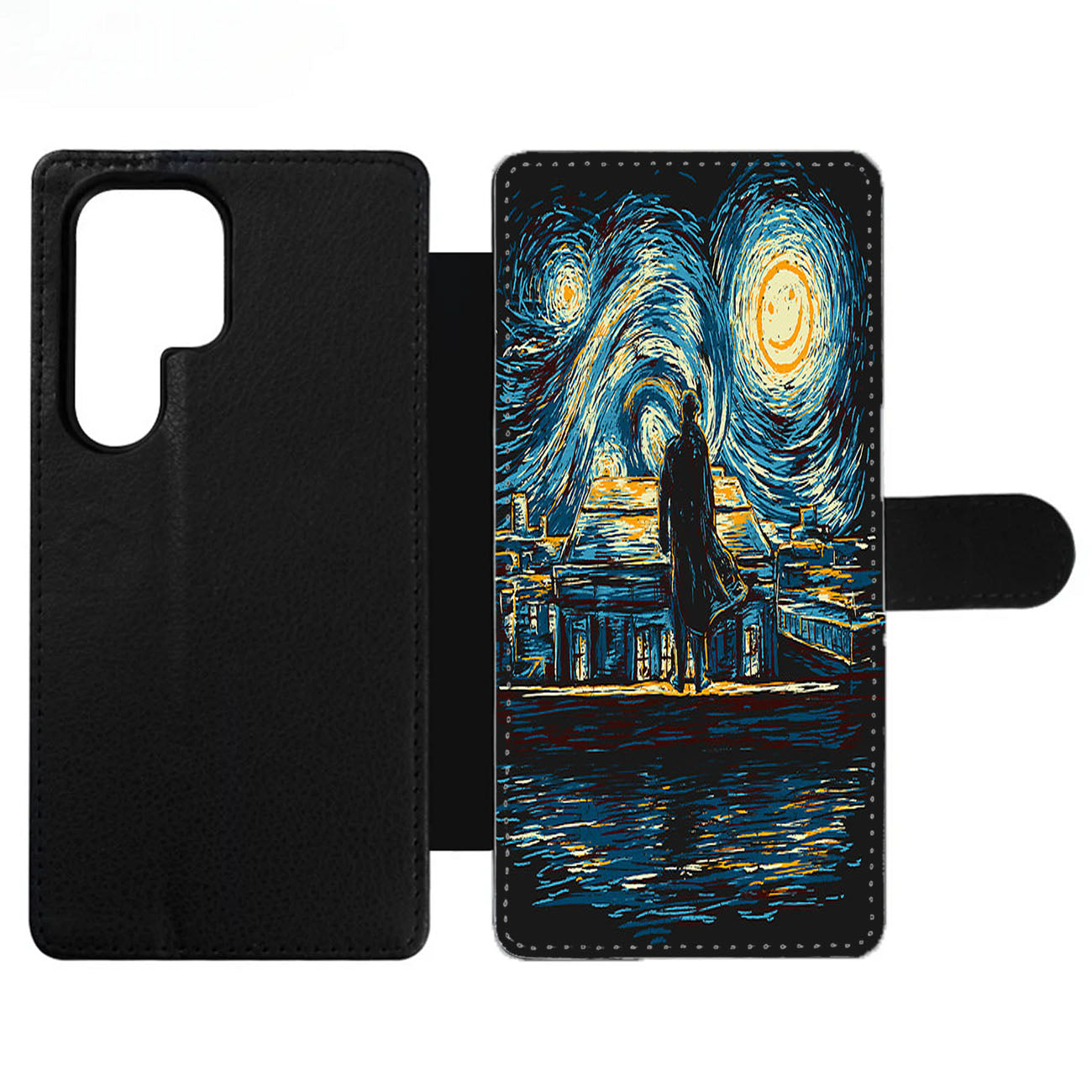 Starry Fall Sherlock Wallet Samsung Case