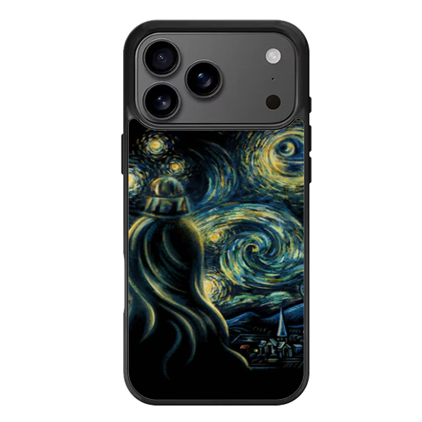 Starry Night Star Wars Darth Vader iPhone 17 Pro Max Case
