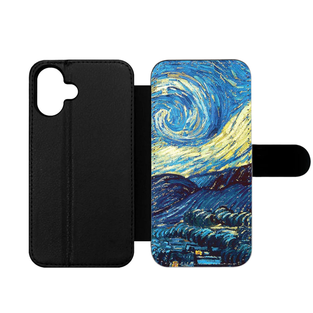 Starry Night Wallet iPhone Case