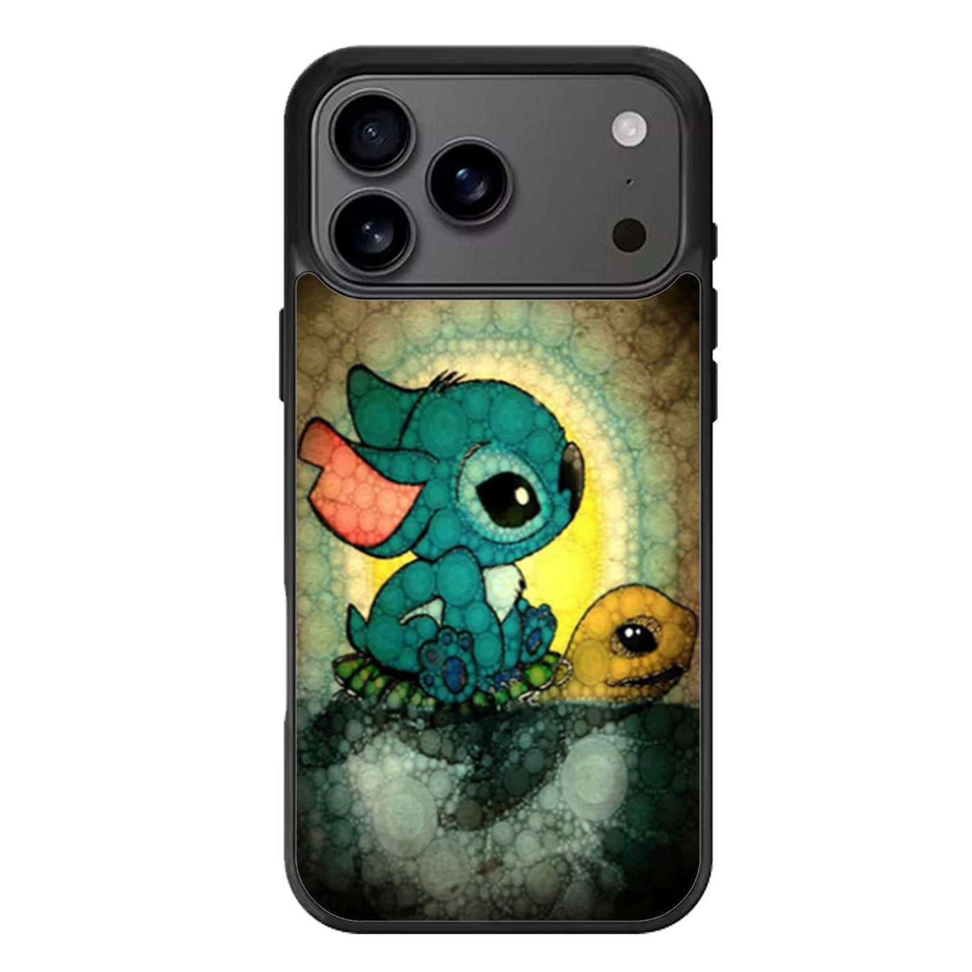 Stitch Stained Glass iPhone 17 Pro Max Case