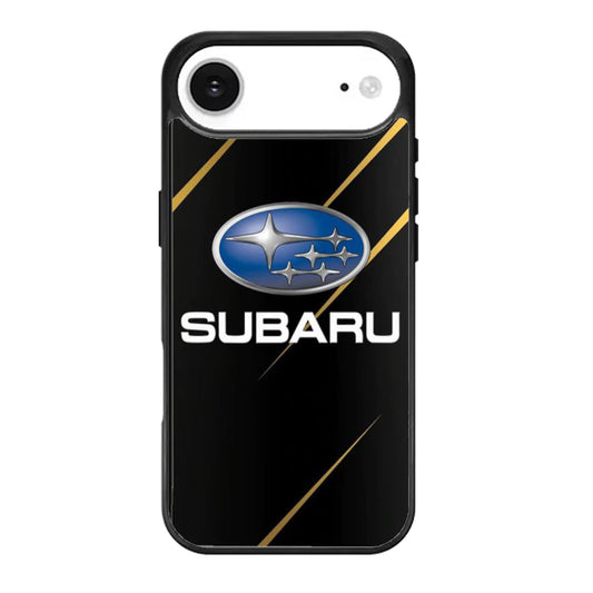 Subaru Logo Metallic iPhone Air Case