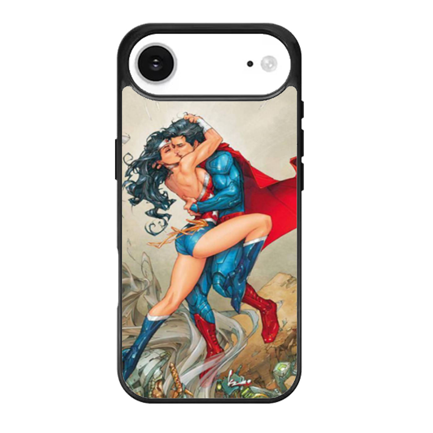 Superman And Wonder Woman Fire Love iPhone Air Case