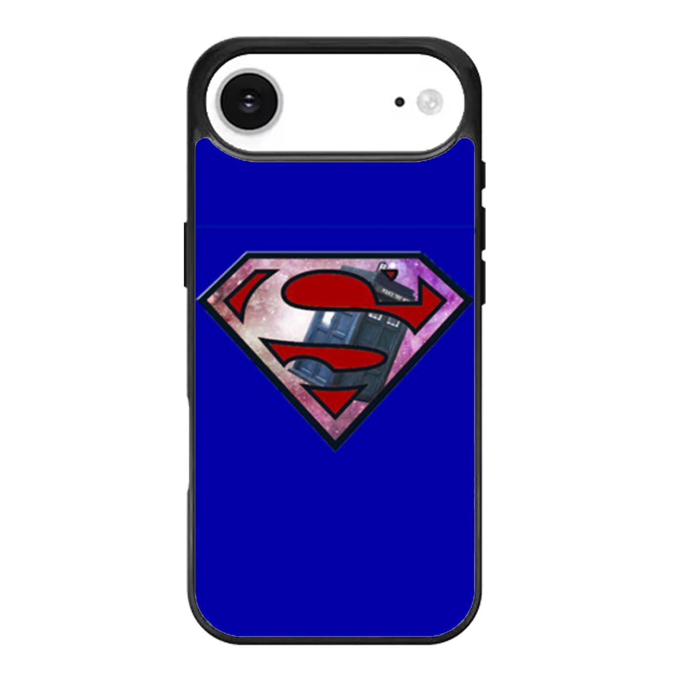 Superman Logo Dr Who Tardis Galaxy iPhone Air Case