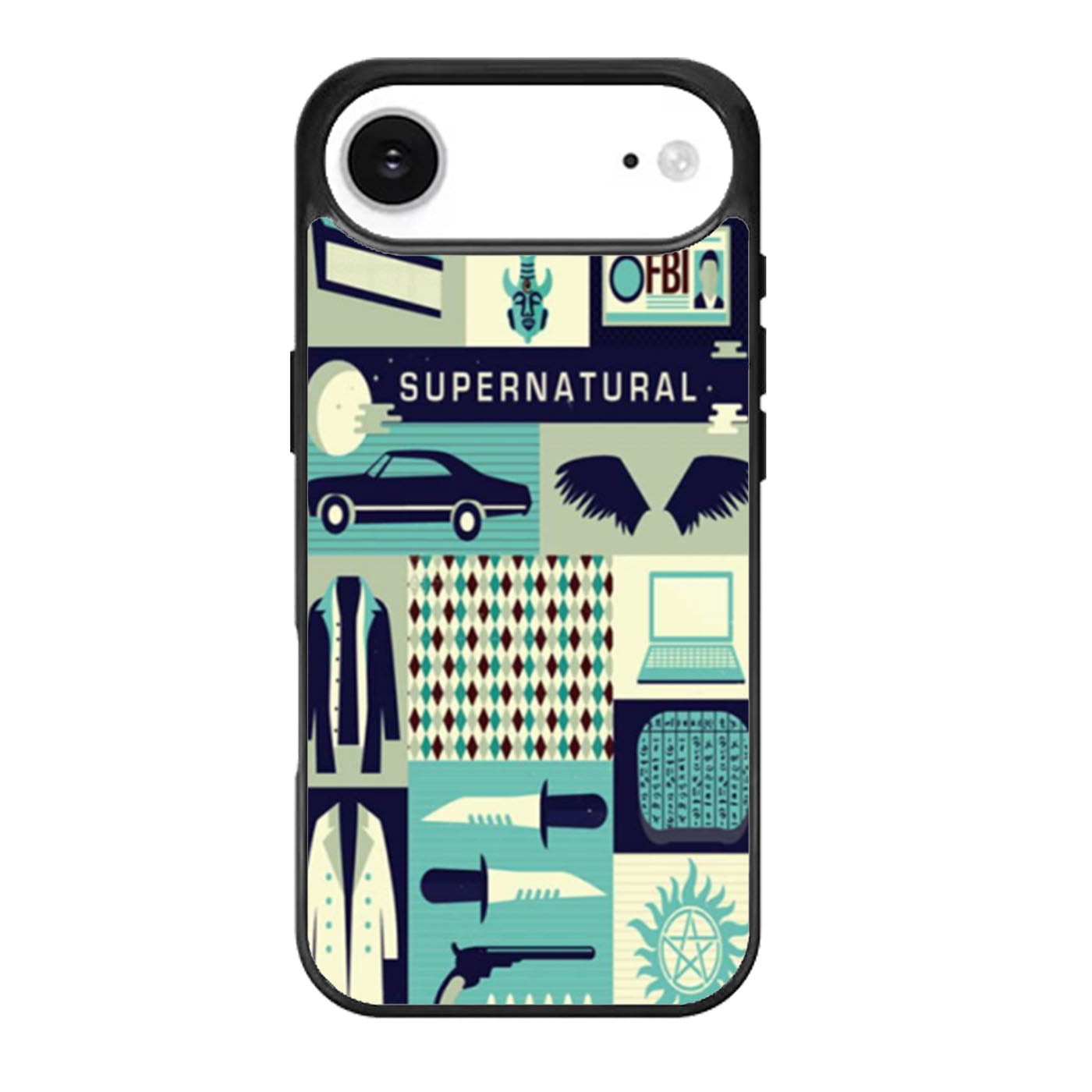 Supernatural Collage Art iPhone Air Case