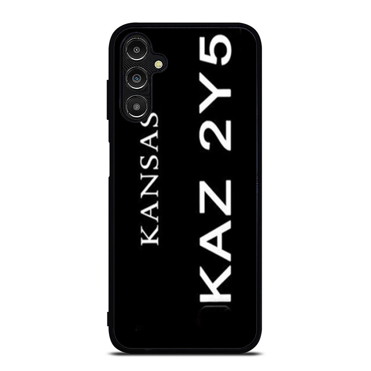 Supernatural Impala Kansas License Plate Samsung A16 Case