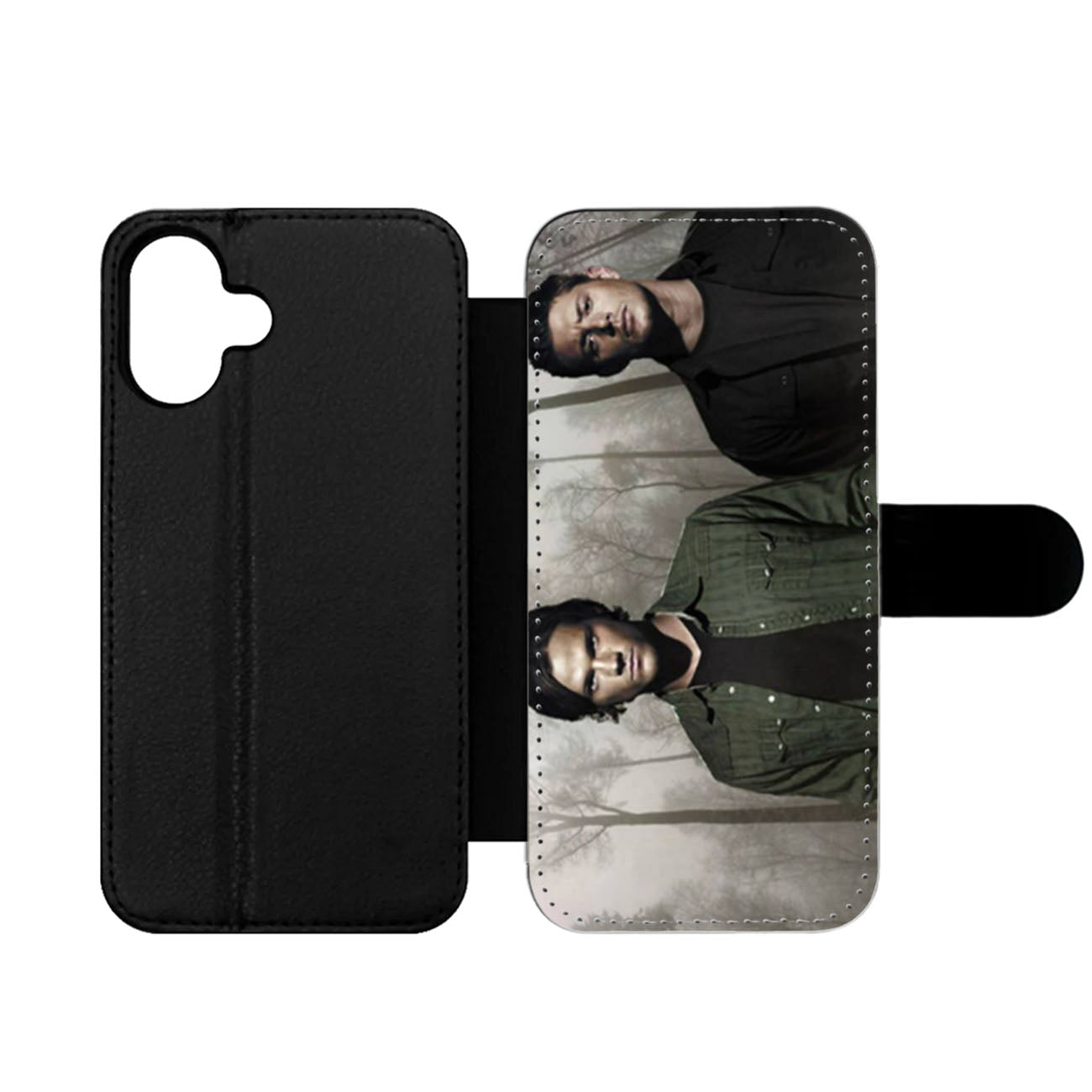 Supernatural Sam and Dean Winchester Wallet iPhone Case