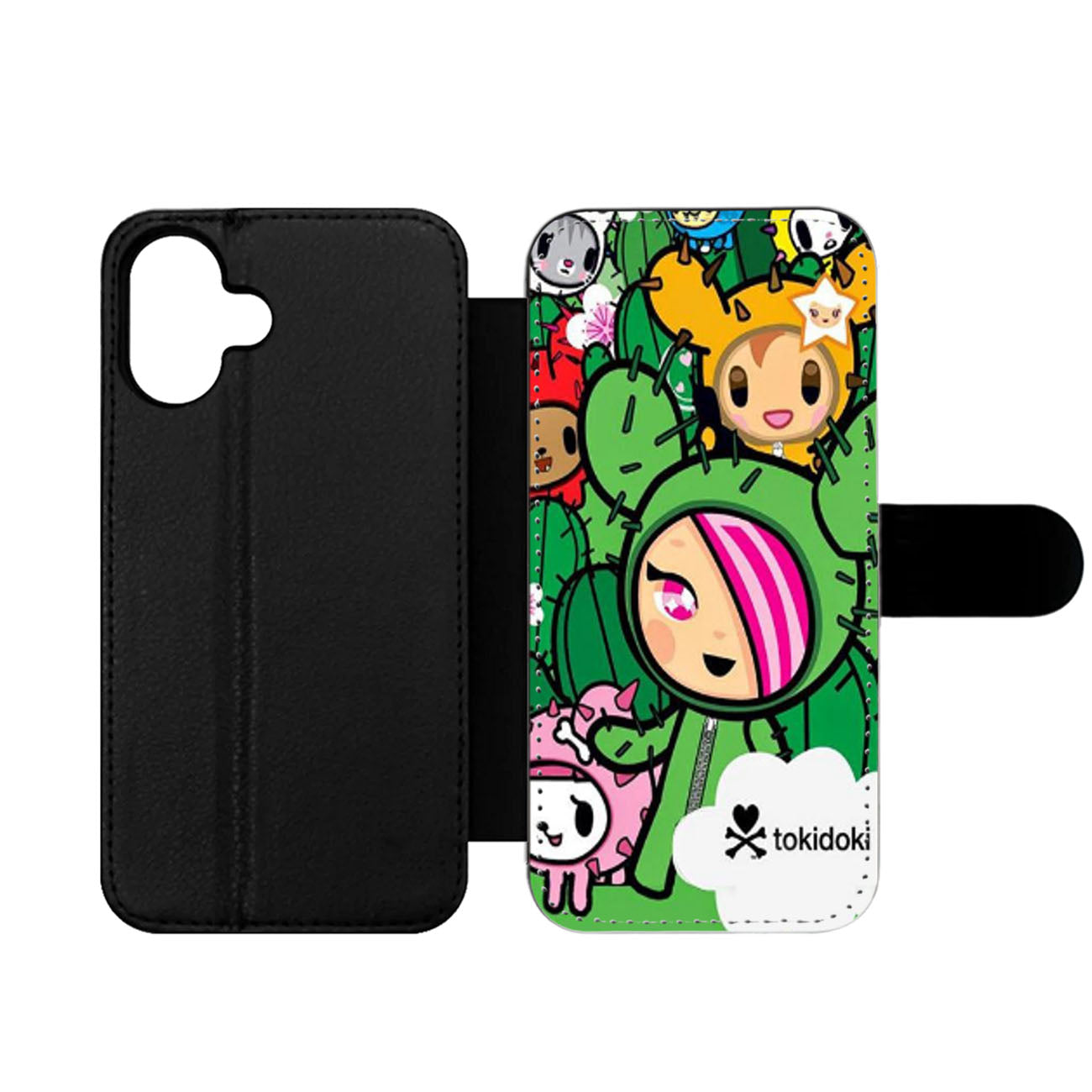 TOKIDOKI DONUTELLA CACTUS FRIENDS Wallet iPhone Case