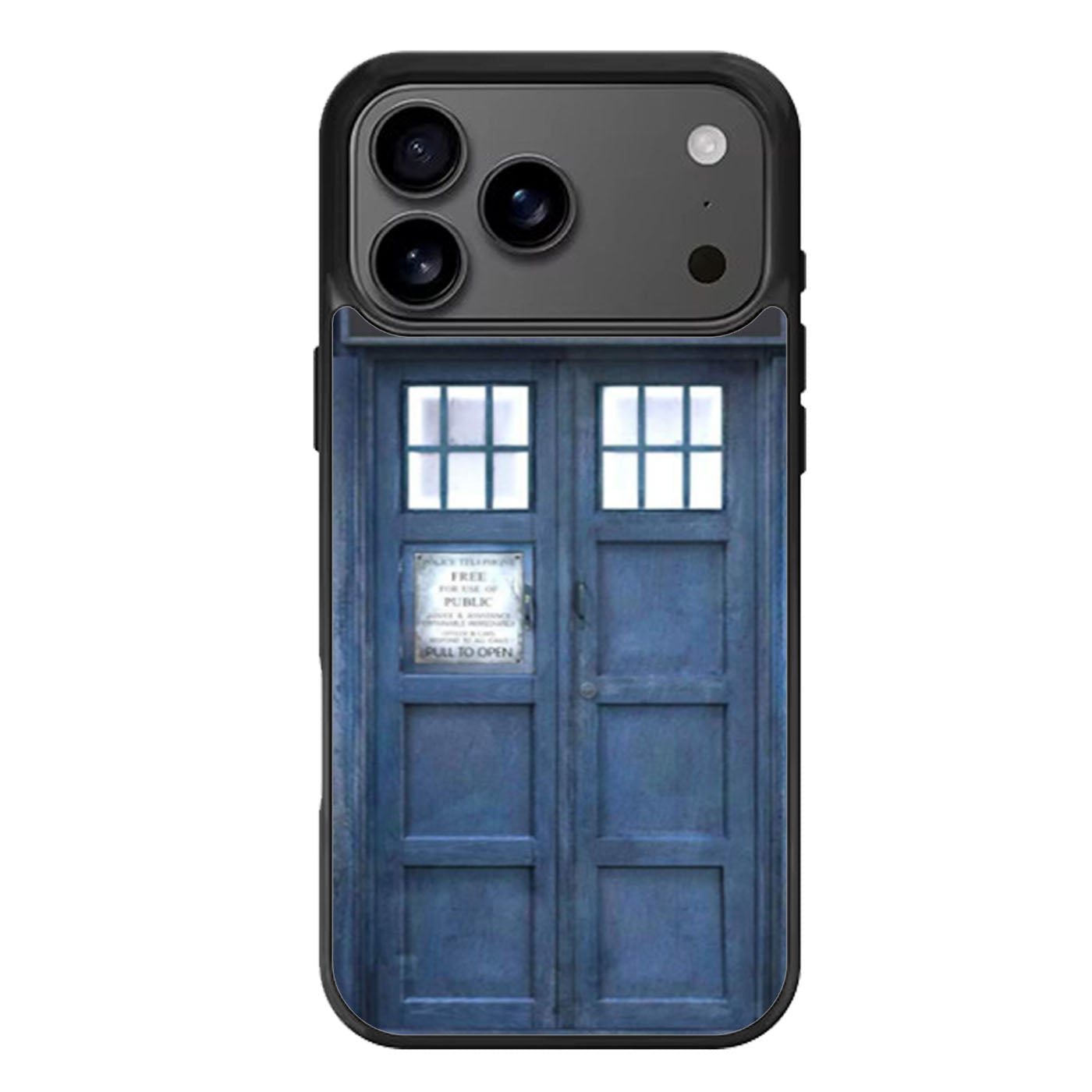 Tardis Box iPhone 17 Pro Max Case