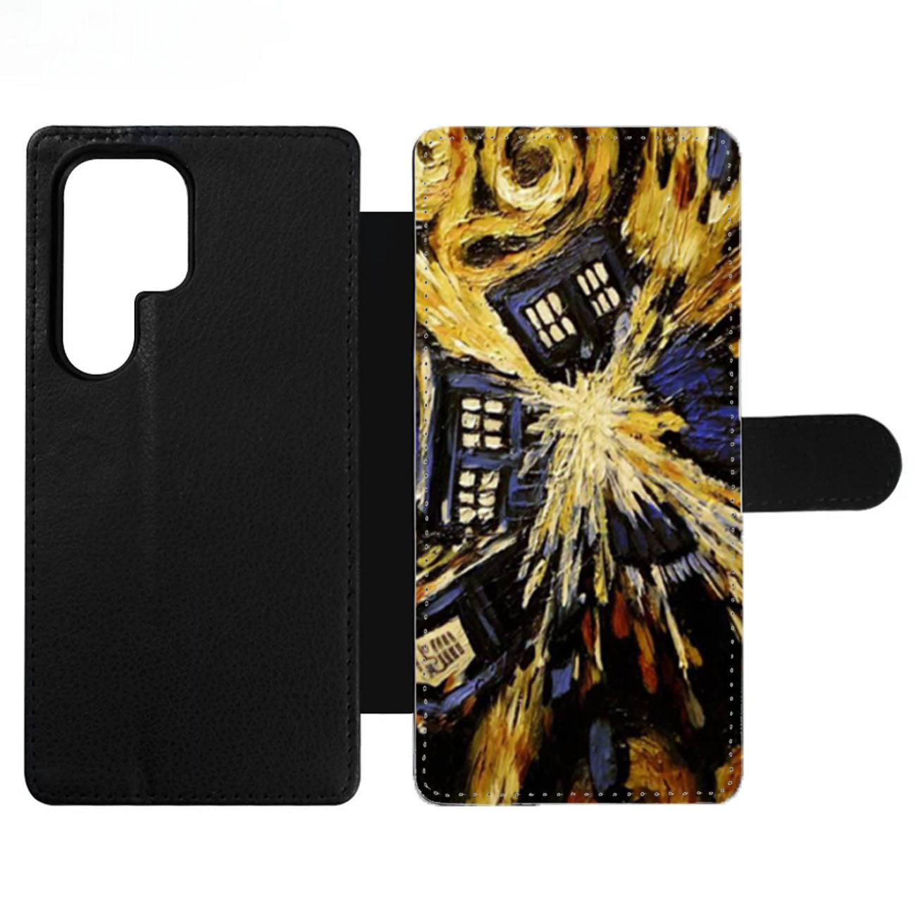 Tardis Doctor Who Art Wallet Samsung Case