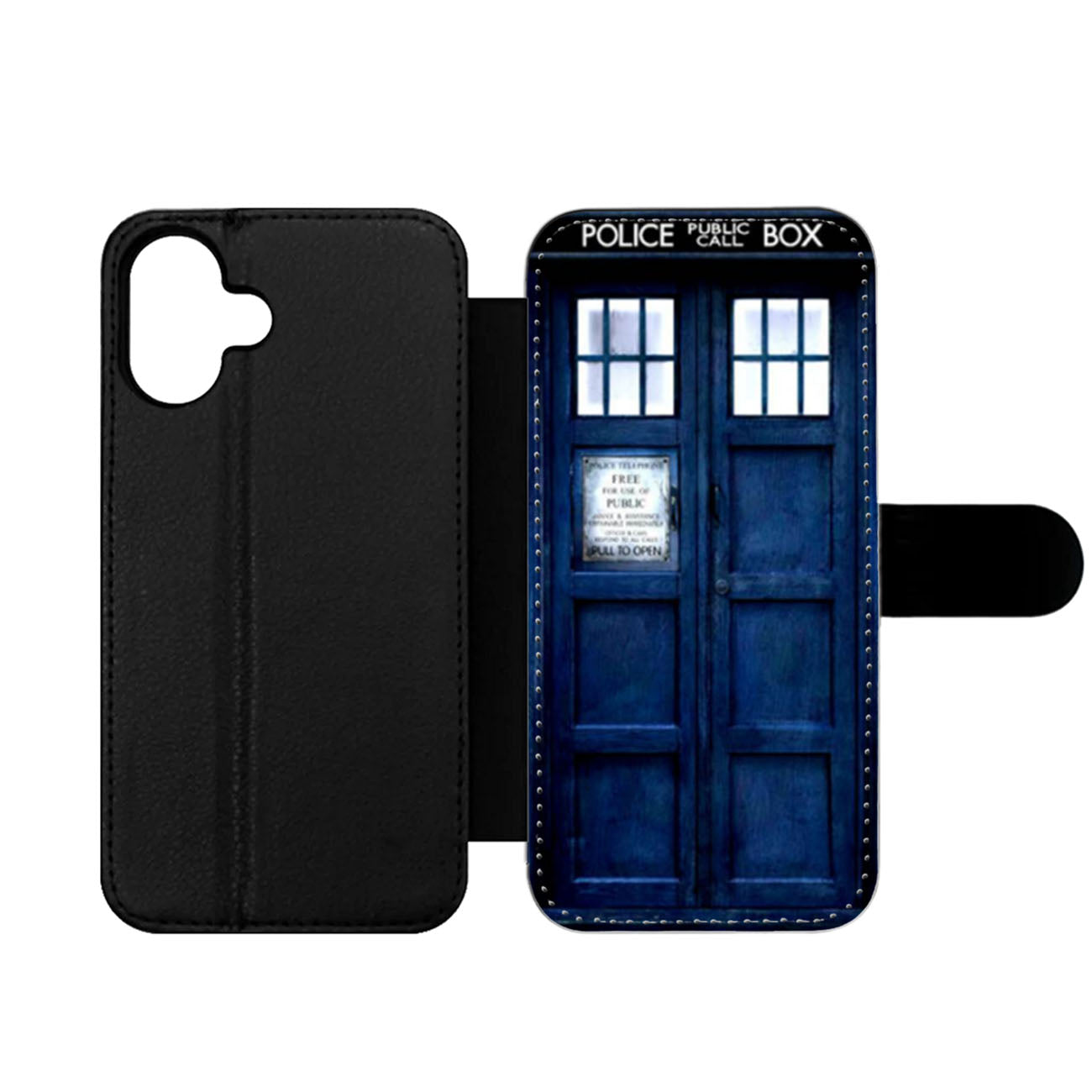 Tardis Doctor Who Wallet iPhone Case