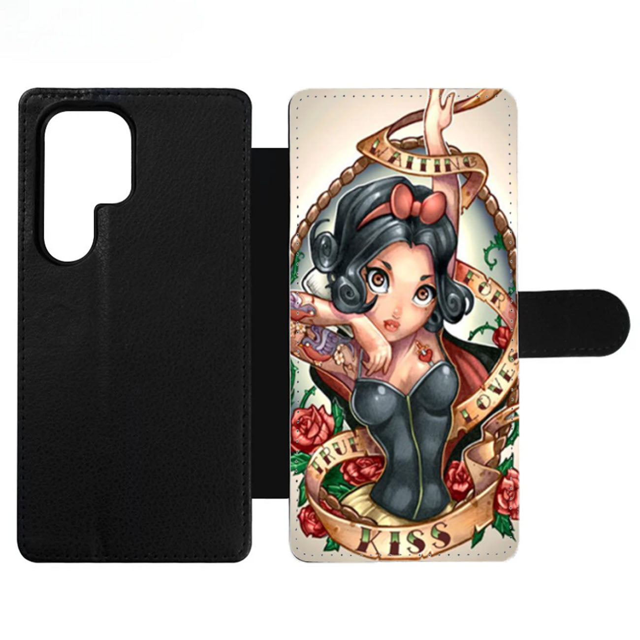 Tattoo Disney Princess Wallet Samsung Case