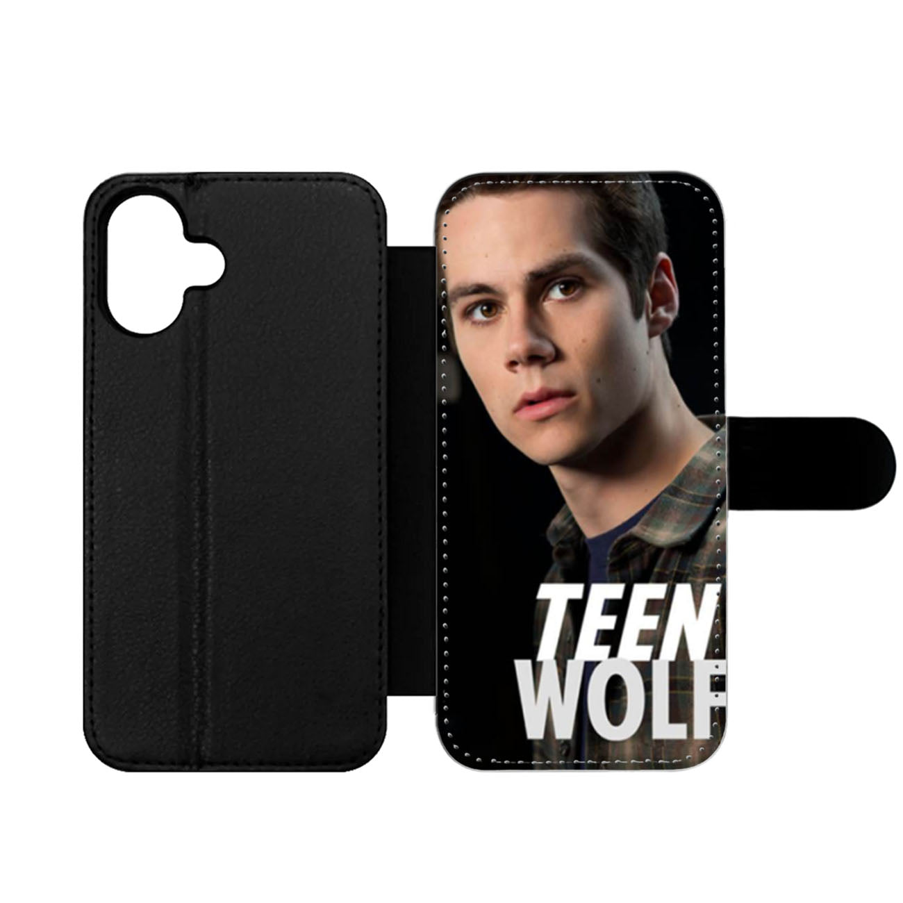 Teen Wolf Dylan OBrien Stiles Wallet iPhone Case