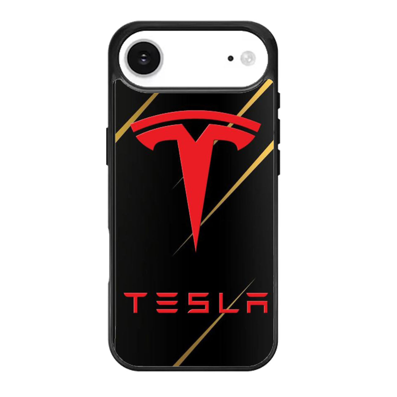 Tesla Black Metallic iPhone Air Case