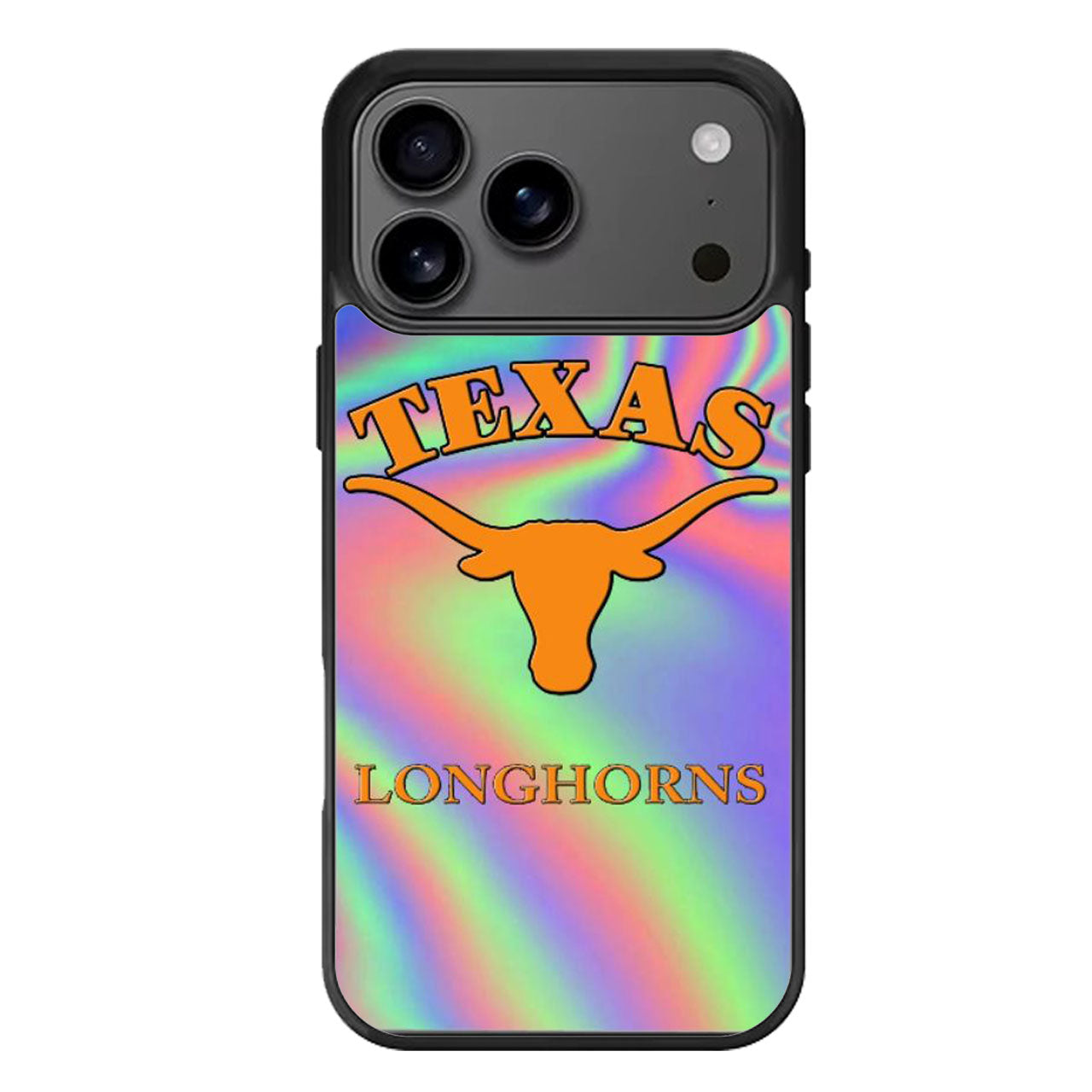 Texas Longhorns Holographic iPhone 17 Pro Max Case