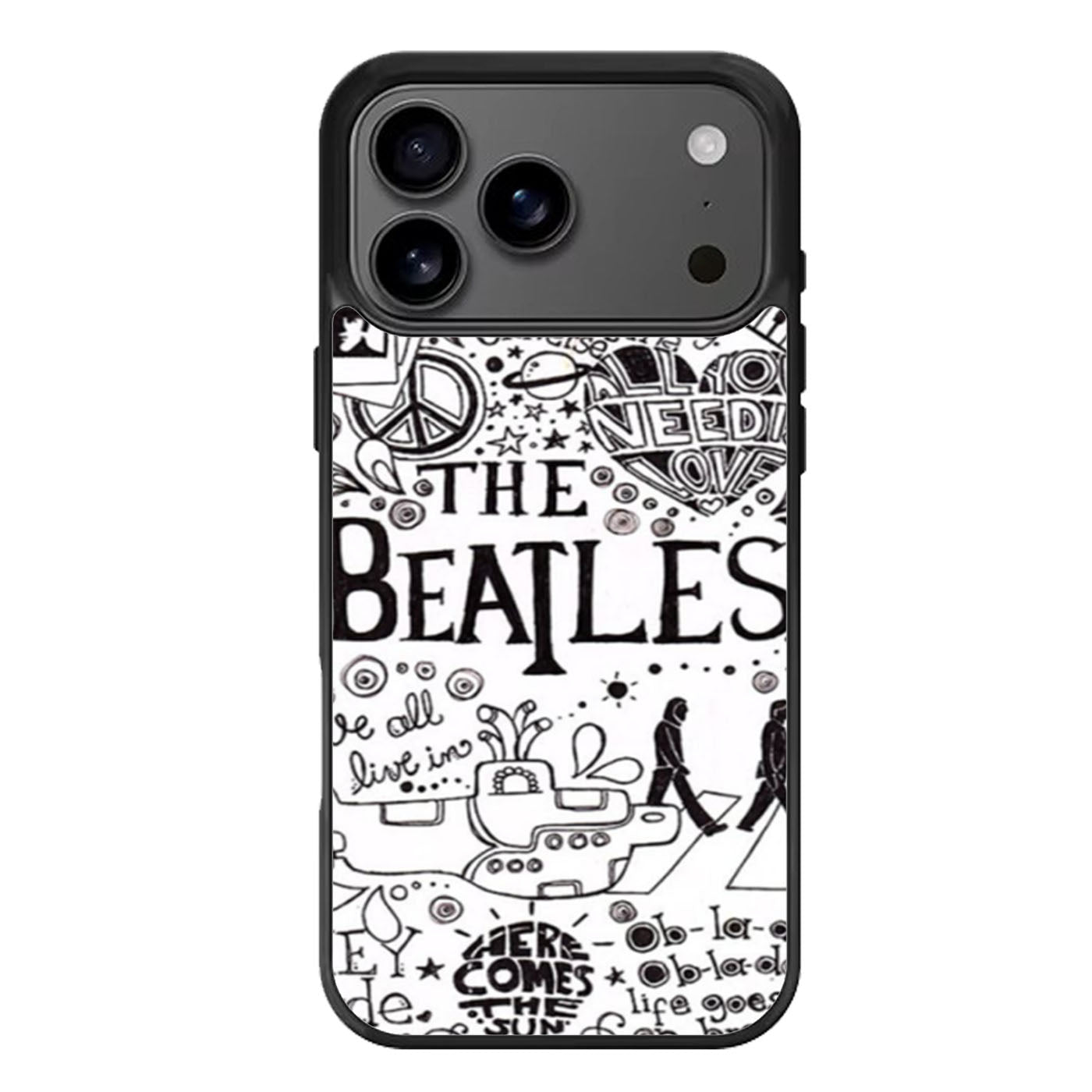 The Beatles Lyric iPhone 17 Pro Max Case