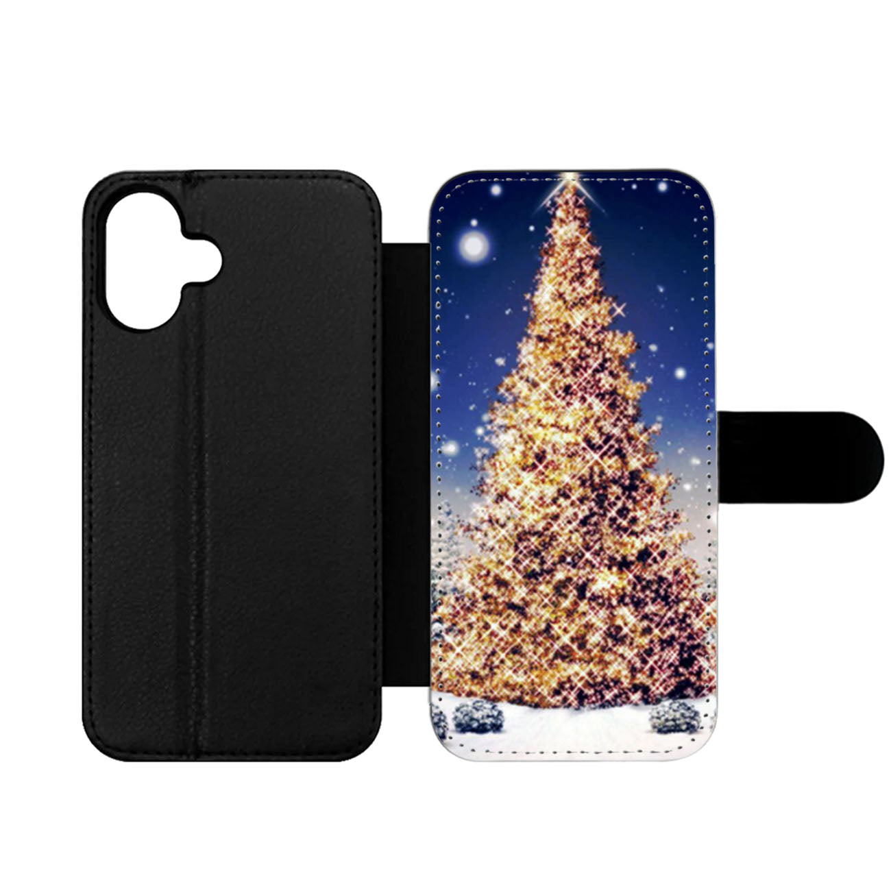 The Christmas Tree Four Wallet iPhone Case