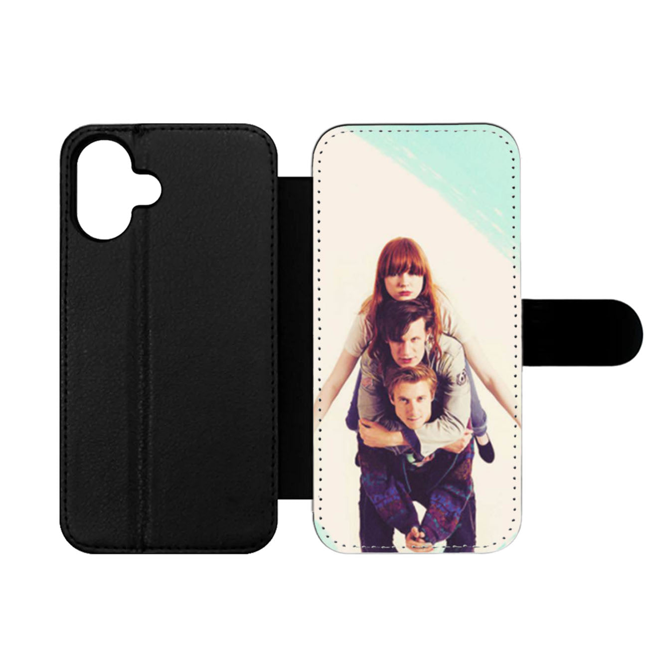 The Doctor Who Amy Pond Rory Williams Wallet iPhone Case