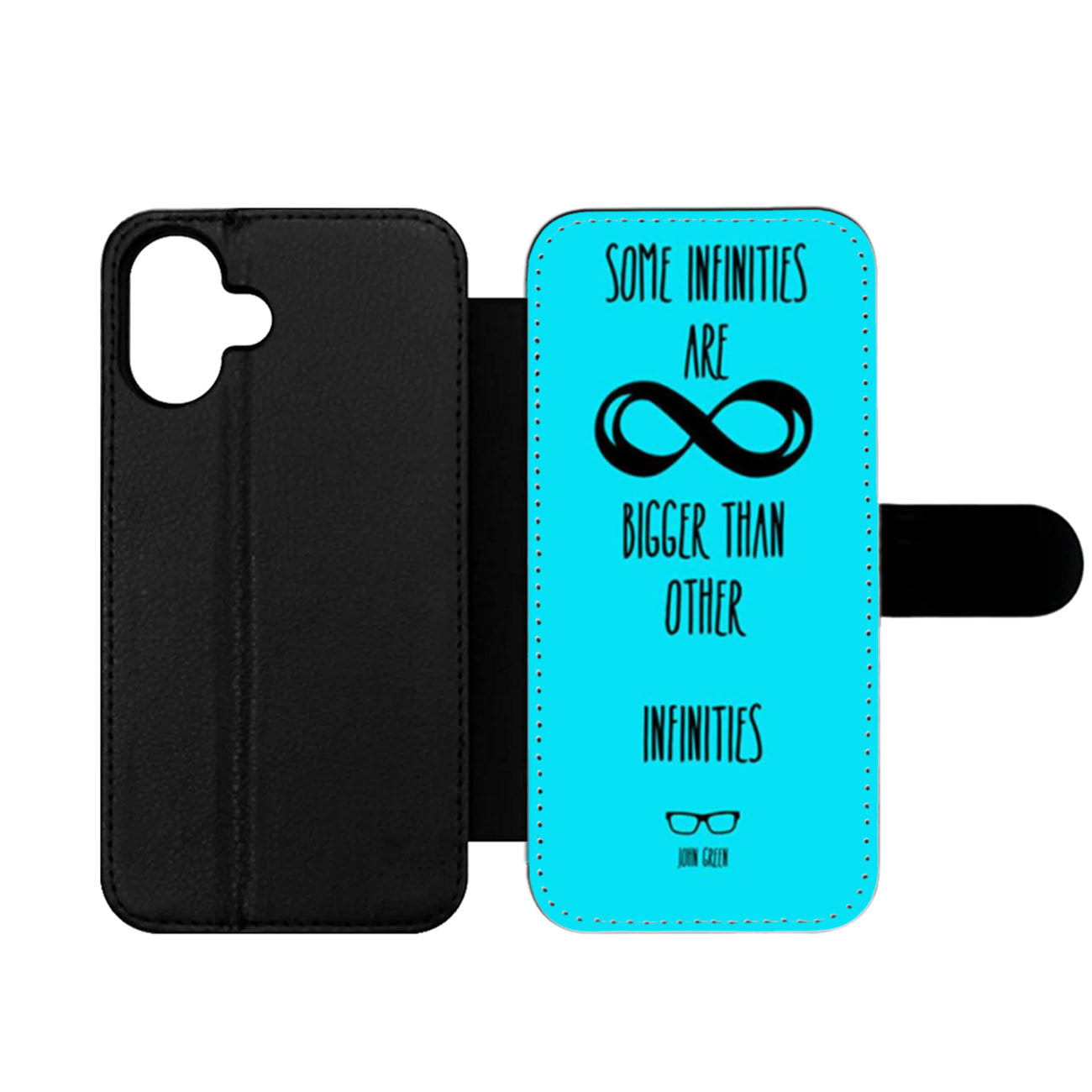 The Fault in Our Stars Infinities John Green Quote Wallet iPhone Case