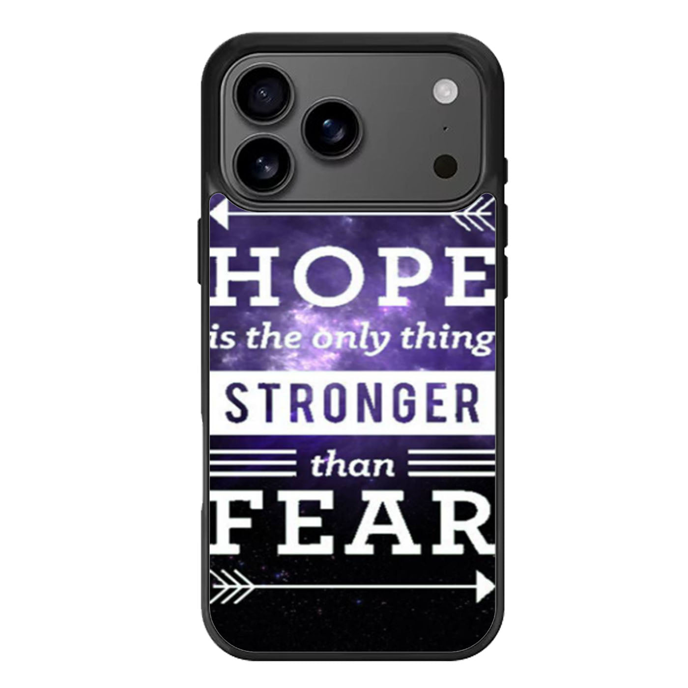 The Hunger Games Hope Quotes iPhone 17 Pro Max Case