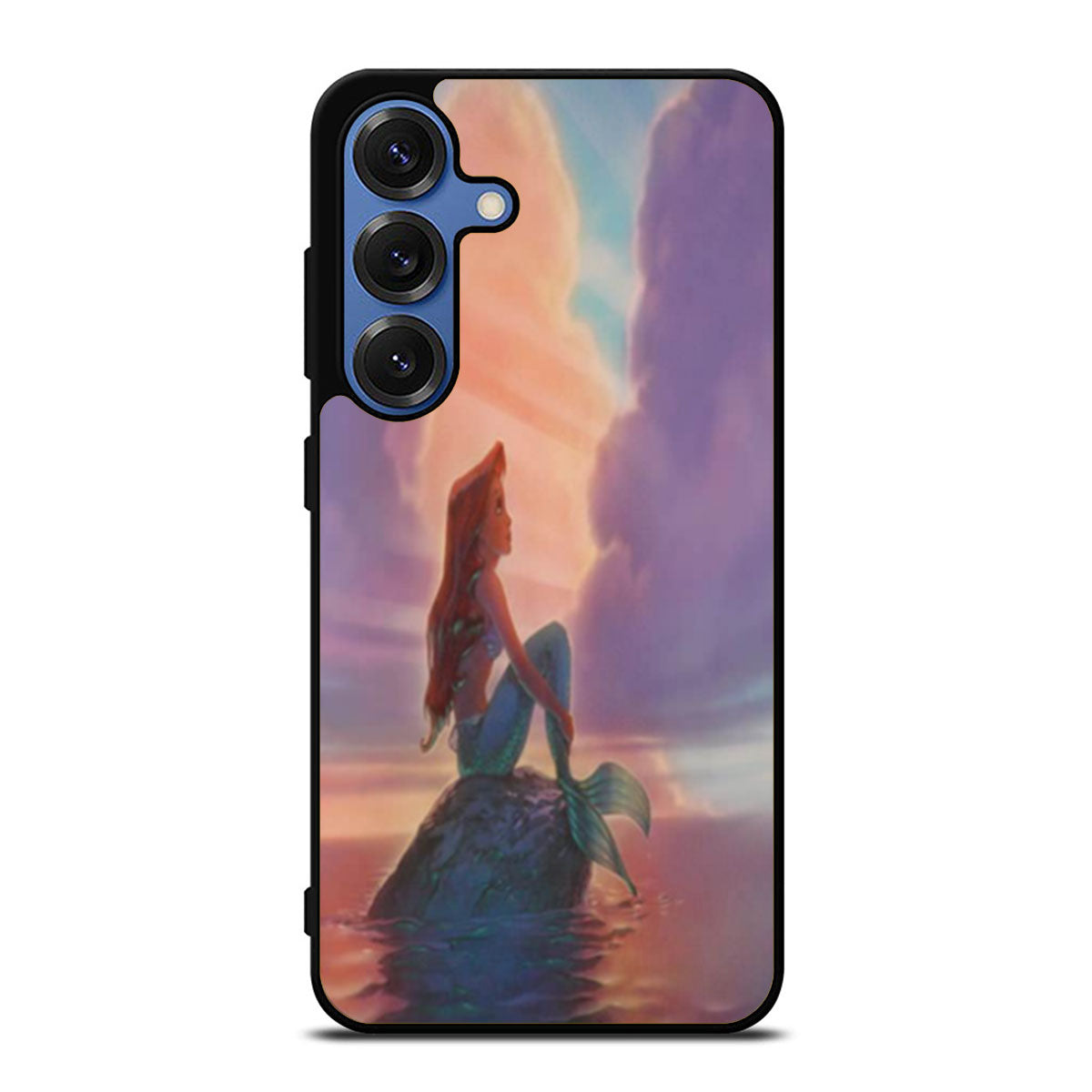 The Little Mermaid Sunset Samsung S25 Ultra Case