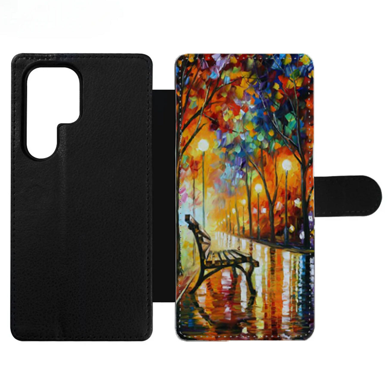 The Loneliness of Autumn Painting Print Wallet Samsung Case