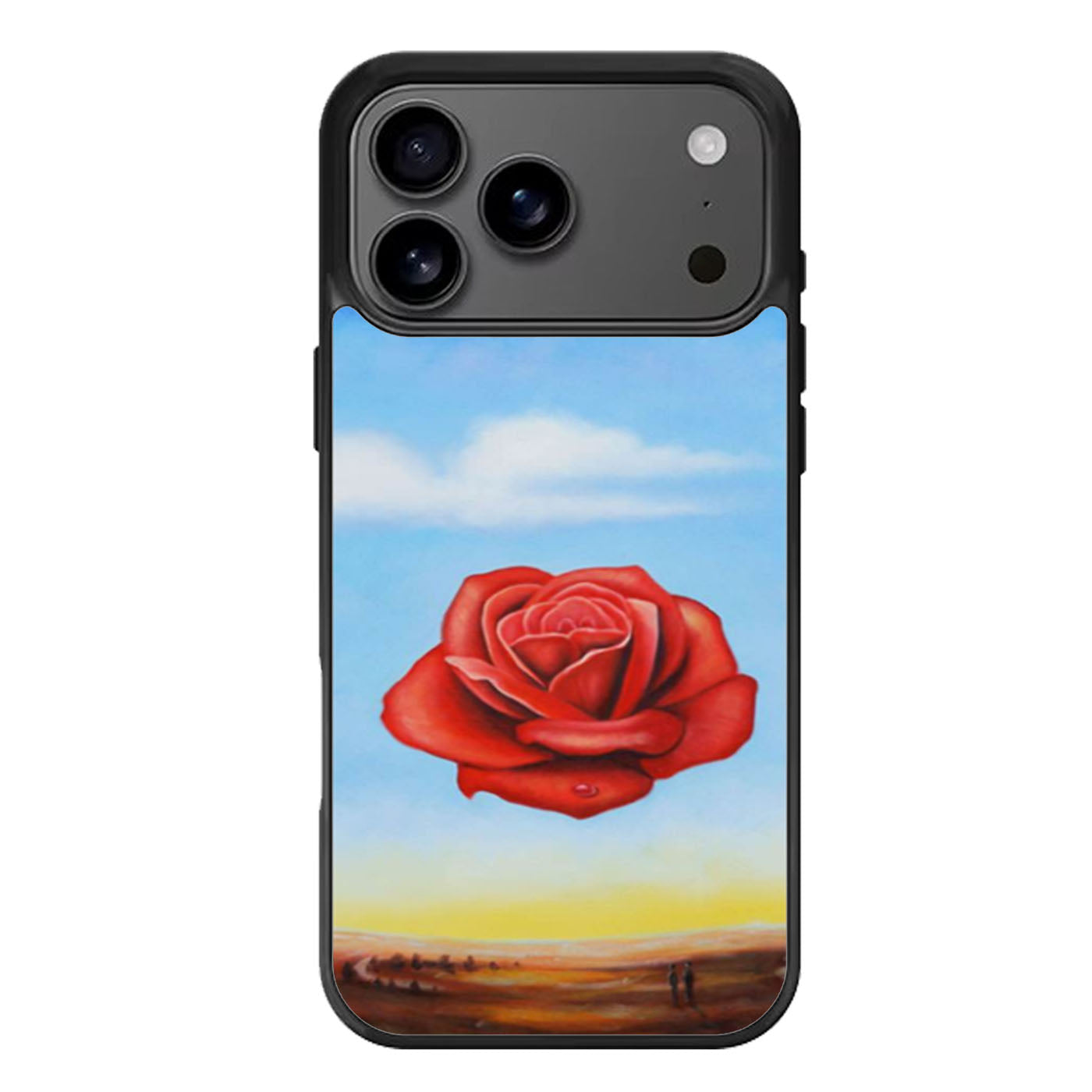 The Meditative Rose by Salvador Dali iPhone 17 Pro Max Case