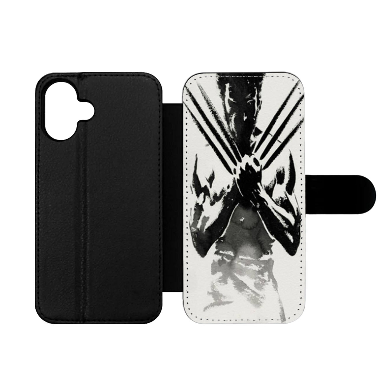 The Wolverine Sketch On Paper Art Wallet iPhone Case