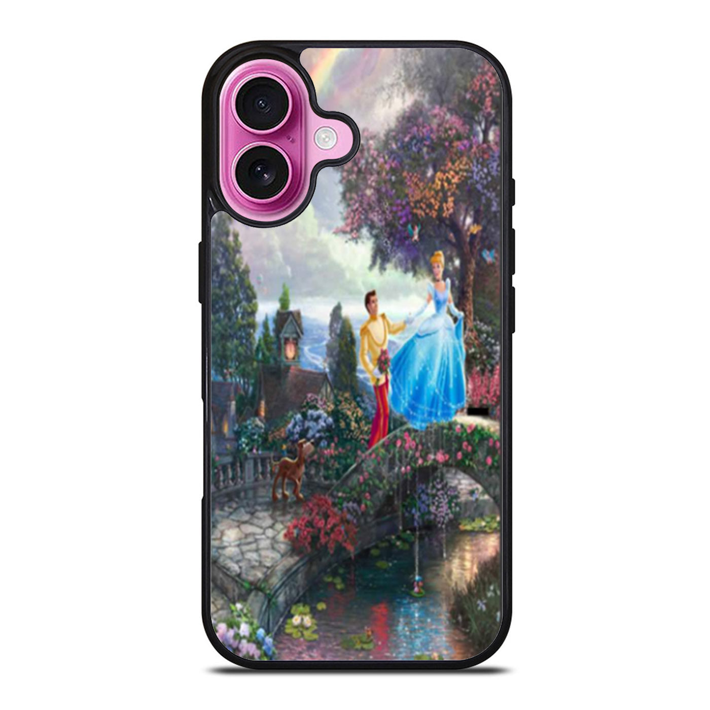 Thomas Kinkades Disney Paintings iPhone Case Cover