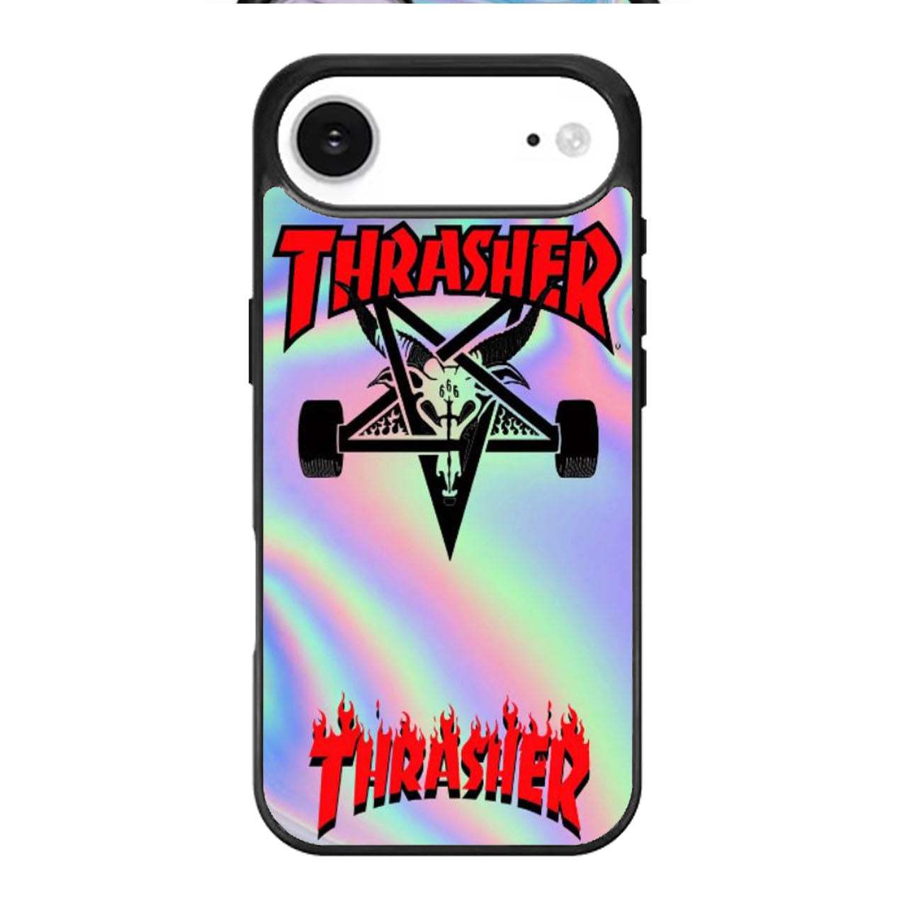 Thrasher Logo Holographic iPhone Air Case