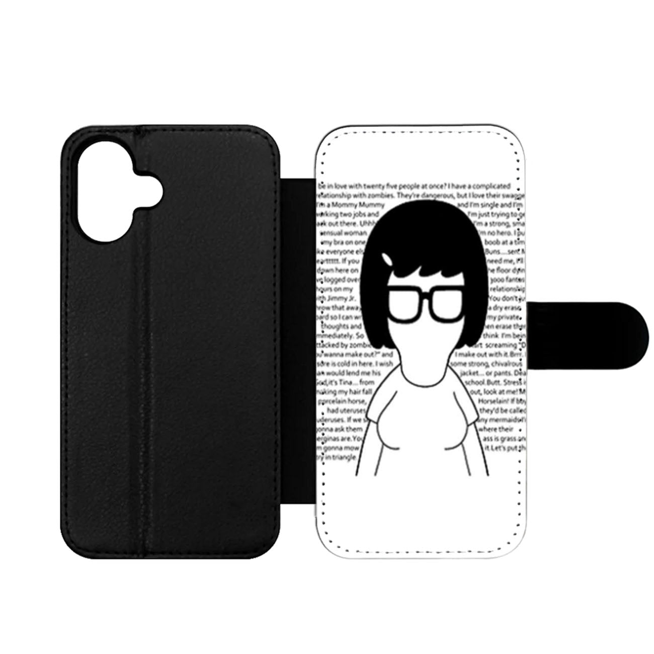 Tina Bobs Burgers quotes Wallet iPhone Case