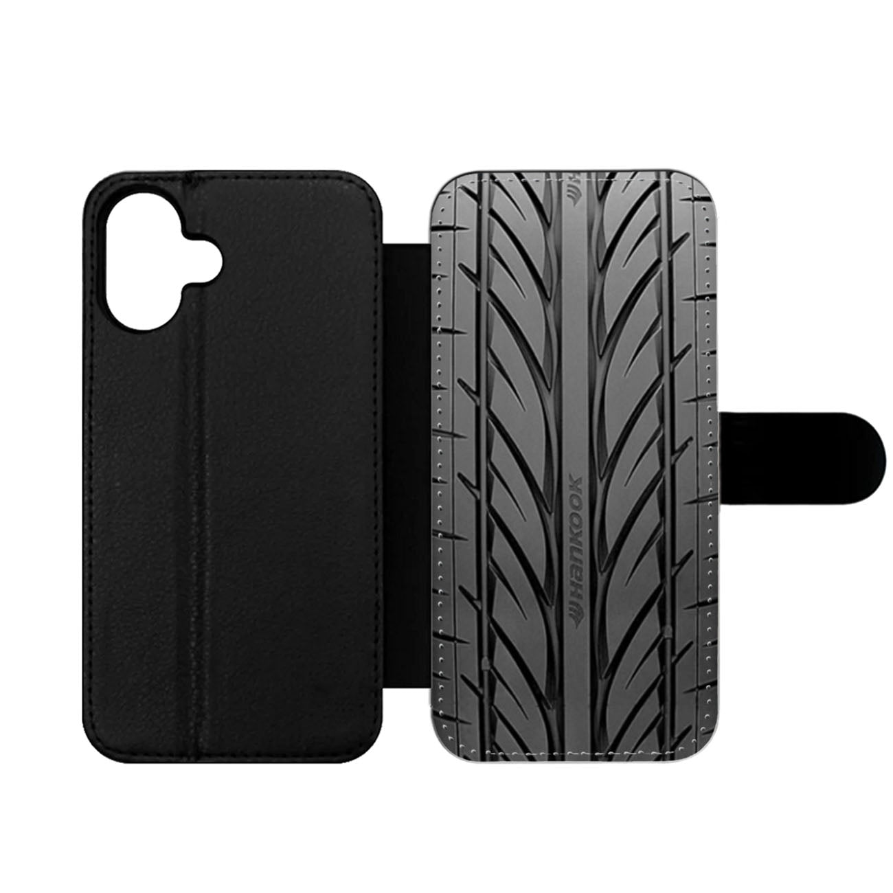 Tire Pattern Wallet iPhone Case