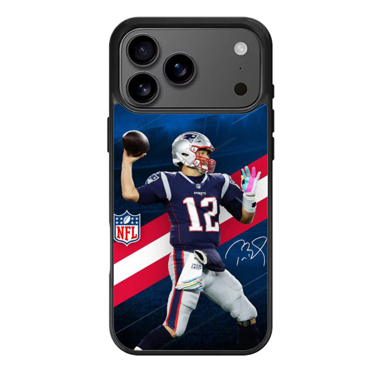 Tom Brady NFL Signature iPhone 17 Pro Max Case