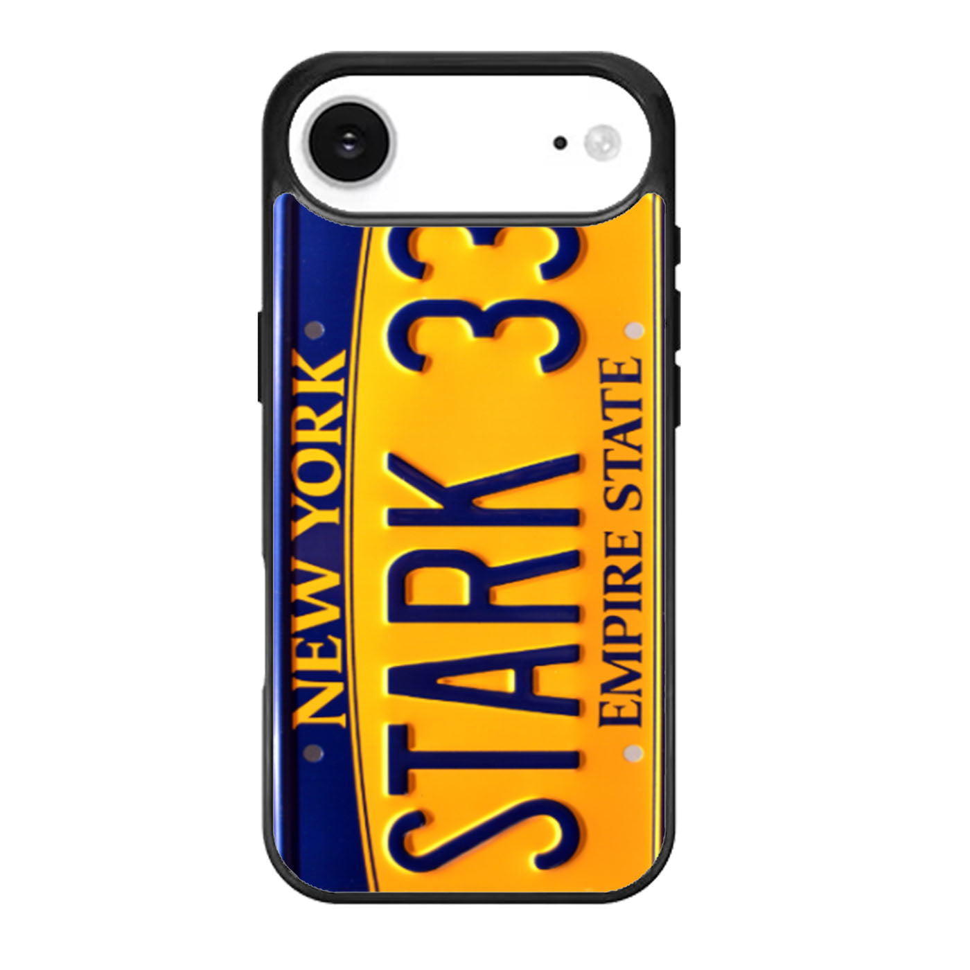 Tony Stark 33 License Plate iPhone Air Case