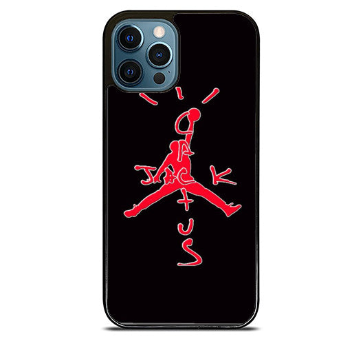 Travis Scott Jack Cactus X Jordan Red iPhone 14 Pro Max Case